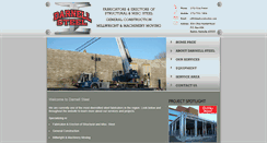 Desktop Screenshot of dsteelconstruction.com